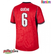 Camiseta Inglaterra Marc Guehi #6 Visitante Equipación Mundial 2026 manga corta